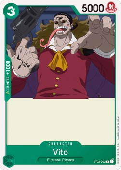 Vito (ST02-002) (V.1) - Starter Deck: Worst Generation (Common) [ST-02-002]