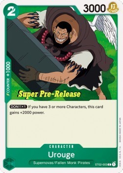 Urouge (ST02-003) (V.2) - Starter Deck: Worst Generation (Common) [ST-02-003]