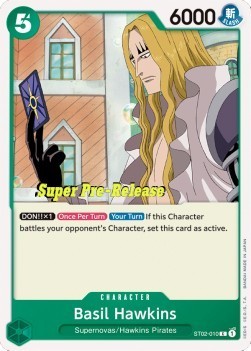 Basil Hawkins (ST02-010) (V.2) - Starter Deck: Worst Generation (Common) [ST-02-010]