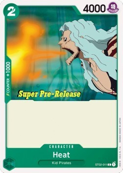 Heat (ST02-011) (V.2) - Starter Deck: Worst Generation (Common) [ST-02-011]