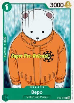Bepo (ST02-012) (V.2) - Starter Deck: Worst Generation (Common) [ST-02-012]