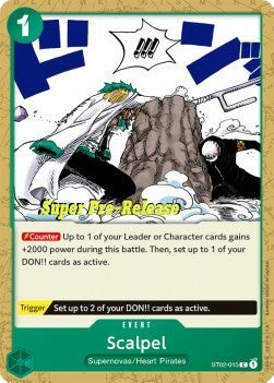 Scalpel (ST02-015) (V.2) - Starter Deck: Worst Generation (Common) [ST-02-015]
