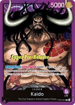 Kaido (ST04-001) (V.2) - Starter Deck: Animal Kingdom Pirates (Leader) [ST-04-001]