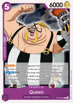 Queen (ST04-005) (V.1) - Starter Deck: Animal Kingdom Pirates (Common) [ST-04-005]