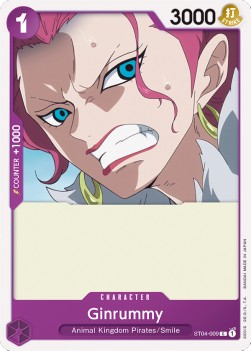 Ginrummy (ST04-009) (V.1) - Starter Deck: Animal Kingdom Pirates (Common) [ST-04-009]