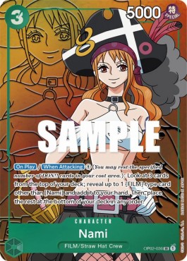 Nami (OP02-036) (V.2) - Paramount War (Alternate Art) [OP02-036]