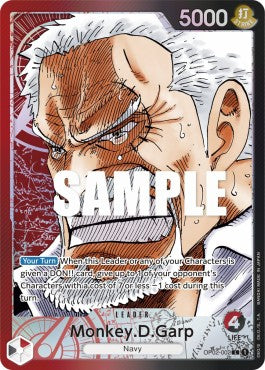 Monkey.D.Garp (OP02-002) (V.2) - Paramount War (Alternate Art) [OP02-002]