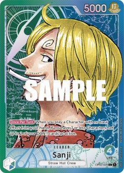 Sanji (OP02-026) (V.2) - Paramount War (Alternate Art) [OP02-026]