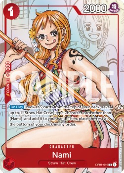 Nami (OP01-016) - Premium Bandai Products (Rare) [PB-XX-016]