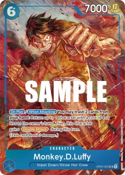 Monkey.D.Luffy (OP02-062) (V.2) - Paramount War (Alternate Art) [OP02-062]