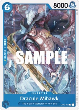 Dracule Mihawk (OP02-055) - Paramount War (Common) [OP02-055]