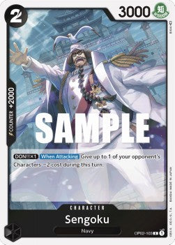 Sengoku (OP02-103) - Paramount War (Rare) [OP02-103]