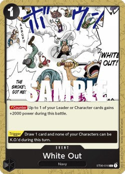 White Out (ST06-016) - Starter Deck: Absolute Justice (Common) [ST-06-016]