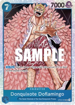 Donquixote Doflamingo (ST03-009) - Reprints (Super Rare) [R-ST03-009]