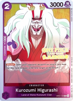 Kurozumi Higurashi (OP01-100) - Judge Promos (Common) [JDG-OP01-100]