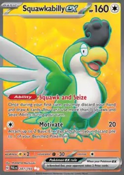 Squawkabilly ex - Paldea Evolved (Ultra Rare) [PAL-247]