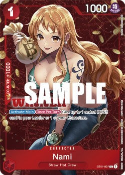 Nami (ST01-007) (V.3) - Unnumbered Promos (Common) [UP- ST01-007]