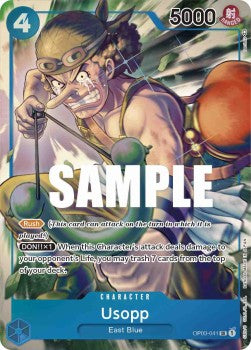Usopp (OP03-041) (V.2) - Pillars of Strength (Alternate Art) [OP03-041]