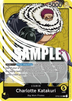 Charlotte Katakuri (OP03-099) (V.1) - Pillars of Strength (Leader) [OP03-099]
