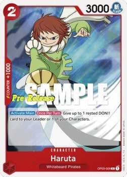 Haruta (OP03-009) - Promos: Pillars of Strength (Common) [OP03P-009]