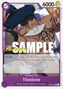 Tilestone (OP03-064) - Promos: Pillars of Strength (Common) [OP03P-064]