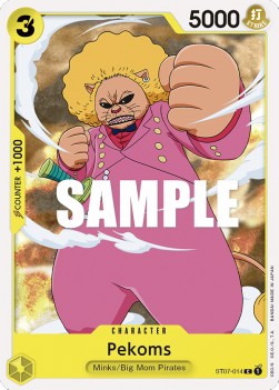 Pekoms (ST07-014) - Starter Deck: Big Mom Pirates (Common) [ST-07-014]