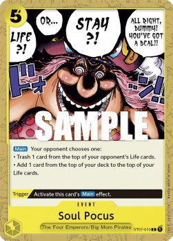 Soul Pocus (ST07-015) - Starter Deck: Big Mom Pirates (Common) [ST-07-015]