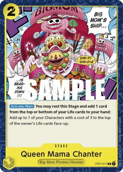 Queen Mama Chanter (ST07-017) - Starter Deck: Big Mom Pirates (Common) [ST-07-017]