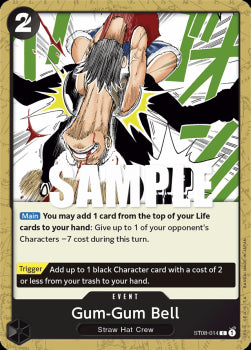 Gum-Gum Bell (ST08-014) - Starter Deck: Monkey.D.Luffy (Common) [ST-08-014]