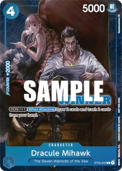 Dracule Mihawk (ST03-005) (V.2) - Unnumbered Promos (Common) [UP-ST03-005]