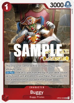 Buggy (OP03-008) - Judge Promos (Uncommon) [JDG-OP03-008]