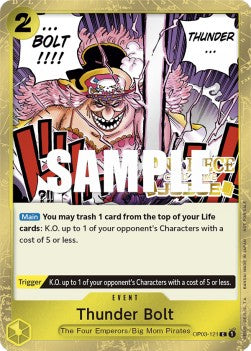 Thunder Bolt (OP03-121) - Judge Promos (Common) [JDG-OP03-121]