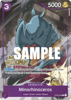 Minorhinoceros (OP03-069) (V.1) - Special Tournament Promos (Common) [STP-OP03-069]