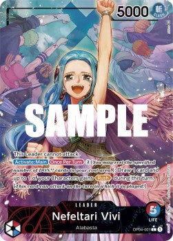 Nefeltari Vivi (OP04-001) (V.2) - Kingdoms of Intrigue (Alternate Art) [OP04-001]