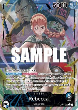 Rebecca (OP04-039) (V.2) - Kingdoms of Intrigue (Alternate Art) [OP04-039]