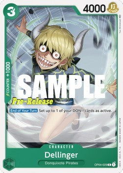 Dellinger (OP04-029) - Promos: Kingdoms of Intrigue (Common) [OP04P-029]
