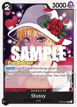 Stussy (OP04-084) - Promos: Kingdoms of Intrigue (Common) [OP04P-084]