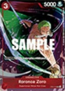 Roronoa Zoro (ST01-013) (V.1) - Unnumbered Promos (Super Rare) [UP-ST01-013]