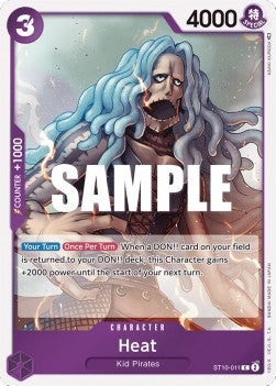 Heat (ST10-011) - Ultra Deck: The Three Captains (Common) [ST-10-011]