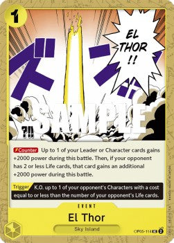 El Thor (OP05-114) - Awakening of the New Era (Uncommon) [OP05-114]