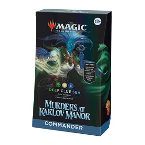 Commander: Murders at Karlov Manor: "Deep Clue Sea" Commander Deck - Commander: Murders at Karlov Manor
