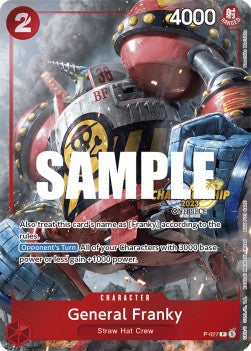 General Franky (P-027) - Special Tournament Promos (Promo) [STP-P-027]