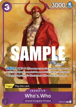 Who's.Who (ST04-010) - Special Tournament Promos (Common) [STP-ST04-010]
