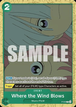 Where the Wind Blows (P-058) - Promos (Promo) [P-058]