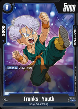 Trunks : Youth (FS02-08) - Starter Deck: Vegeta [Fusion World] (Common) [FS02-08]