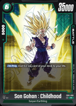 Son Gohan : Childhood (FB01-090) - Awakened Pulse [Fusion World] (Rare) [FB01-090]