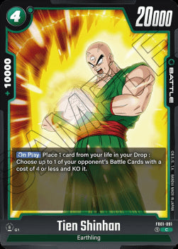 Tien Shinhan (FB01-091) - Awakened Pulse [Fusion World] (Common) [FB01-091]