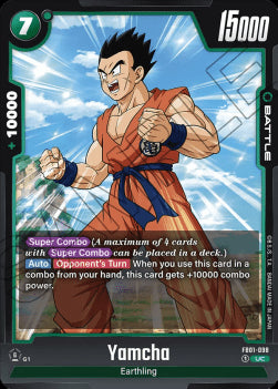 Yamcha (FB01-098) - Awakened Pulse [Fusion World] (Uncommon) [FB01-098]