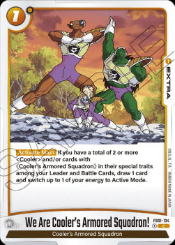 We Are Cooler´s Armored Squadron! (FB01-134) - Awakened Pulse [Fusion World] (Common) [FB01-134]