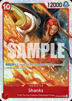 Shanks (OP06-007) (V.1) - Wings of the Captain (Super Rare) [OP06-007]